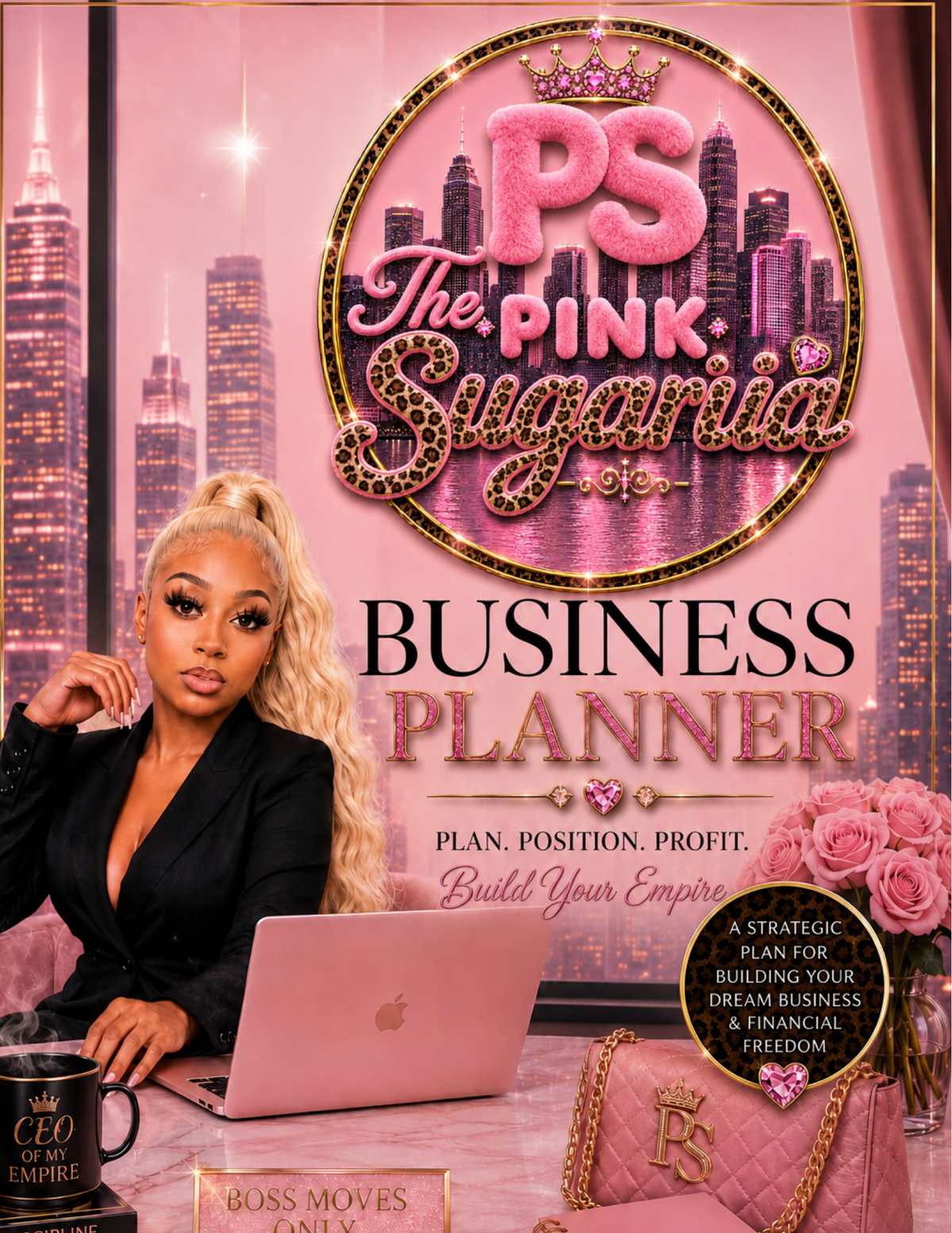 The Pink Sugaria Business Planner
